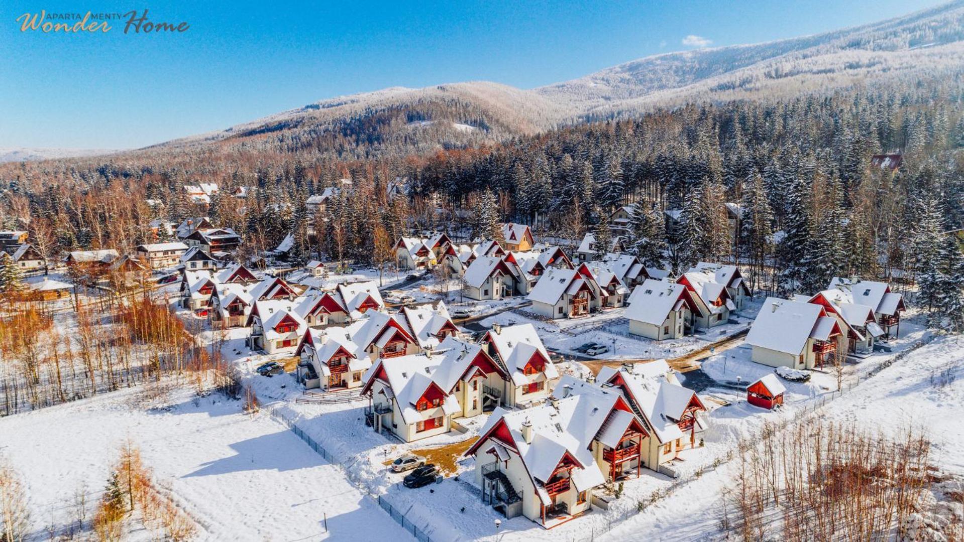 Wonder Home - Domki Gorskie Z Kominkami, Bezplatnym Parkingiem I Placem Zabaw Na Terenie Kompleksu Карпач Экстерьер фото